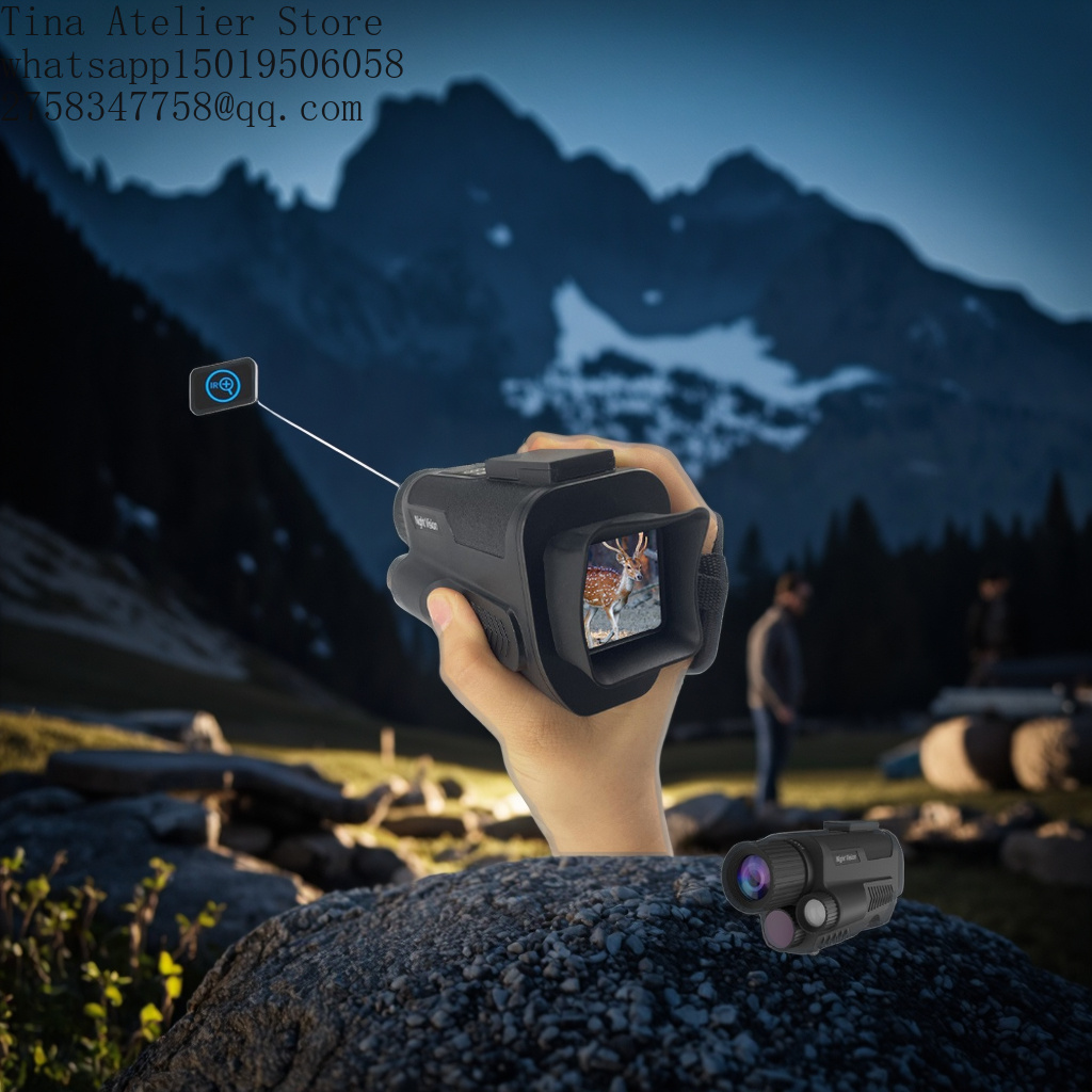 Thermal Scope Night Vision Monocular - Z9001 Luneta termowizyjna, monokular termiczny 40MP,