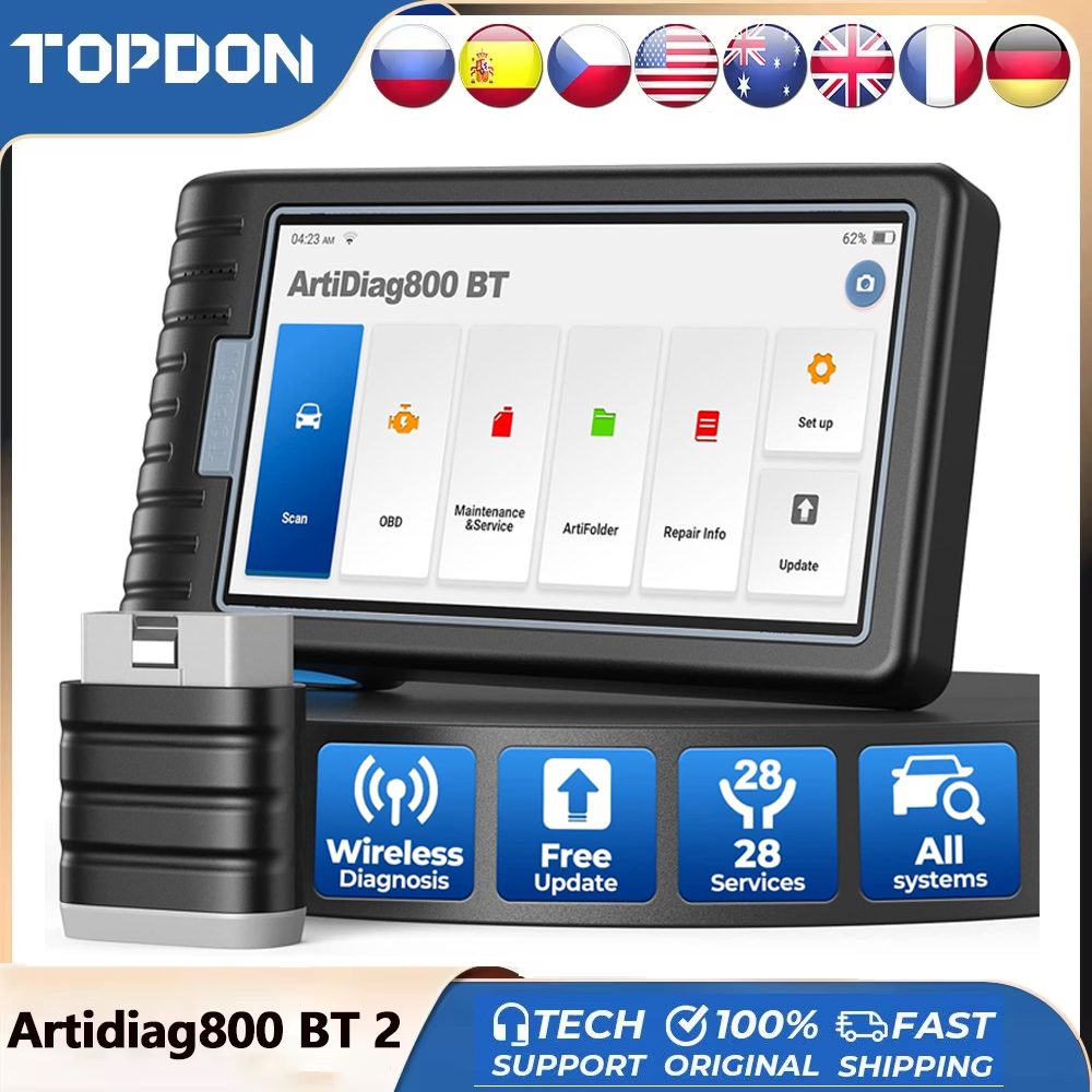 Topdon Tc001 Thermal Camera - TOPDON ArtiDiag800 BT – profesjonalne narzędzie