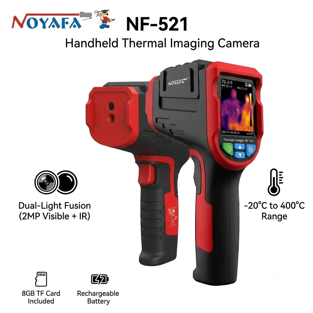 NOYAFA NF-521 Ręczna Kamera Te – Nf 521 Thermal Imaging Camera recenzja i cena