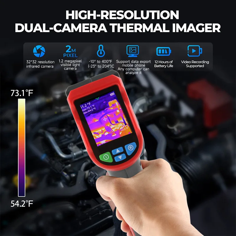 NOYAFA NF-521 Ręczna Kamera Te – Nf 521 Thermal Imaging Camera recenzja i cena