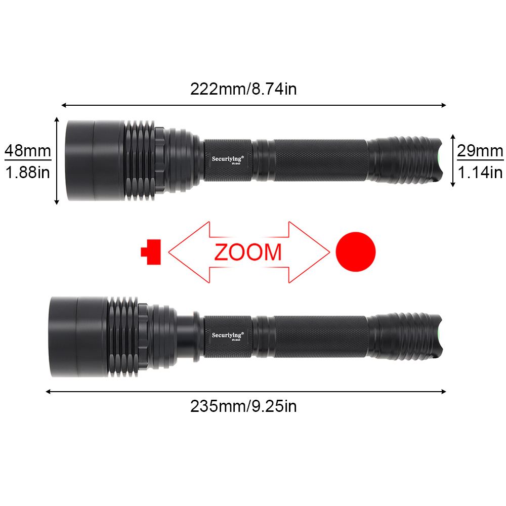 10W IR 940nm T50 latarka na po – Hunting Thermal Imaging Scope recenzja i cena